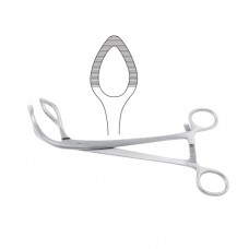 Somer Uterine Seizing Forcep Stainless Steel, 22.5 cm - 8 3/4" Jaw Size 32 mm Somer Uterine Seizing Forcep Stainless Steel, 22.5 cm - 8 3/4" Jaw Size 32 mm